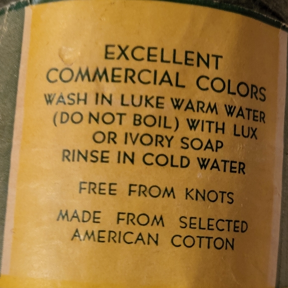 2 Vintage Spools RIBBONET Maysville Carpet Warp Chicago Printed String Company - Picture 6 of 7